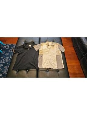 Boys large 10 12 polo shirts euc